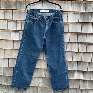 Arizona Jean Company Relaxed Fit Dark Blue Jeans